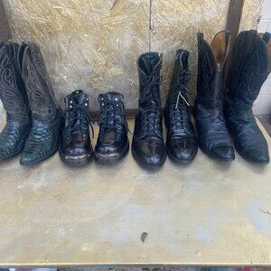Mens biker shoes, Size 10-12